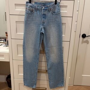 Levi's Premium Classic 501 90s Blue Straight Leg Jeans